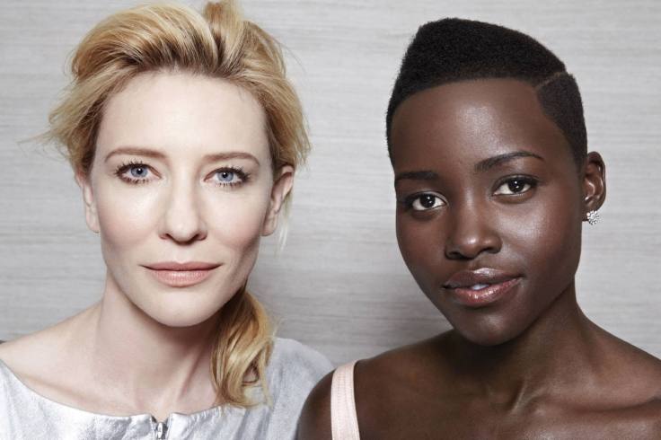 Cate Blanchett &amp; Lupita Nyong'o photographed by Cliff Watts for Entertainment Weekly, Feb 2014